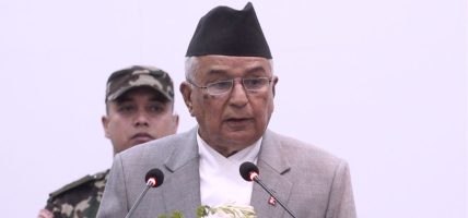 गृह जिल्लाको तनहुँ हाइड्रो परियोजनाको प्रगतिबारे राष्ट्रपतिले लिए चासो