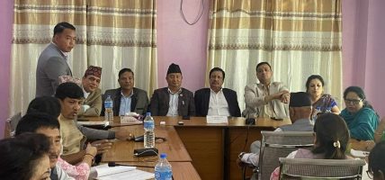 बागमती कांग्रेस संसदीय दल बैठक : अविश्वास प्रस्तावमाथि छलफल हुँदै