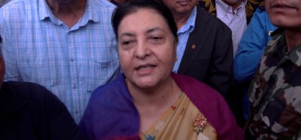 राष्ट्रिय राजनीतिमै कुराकानी भयो, अन्य कुरा आधिकारिक च्यानलबाट आउँछ : भण्डारी