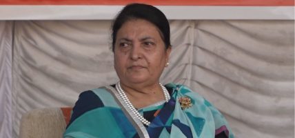 विशेष पत्रकार सम्मेलन गर्दै विद्या भण्डारी