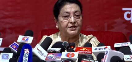एमाले पंक्ति पार्टी निर्माणमा एकजुट हुन विद्यादेवी भण्डारीको आह्वान