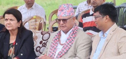 प्रसूति तथा बालरोग अस्पतालको शिलान्यासपछि मुख्यमन्त्री भन्छन्-अब विदेशी विद्यार्थी तानौं