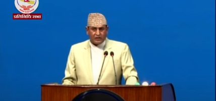 सभापति रामहरि खतिवडाले दिए राजीनामा