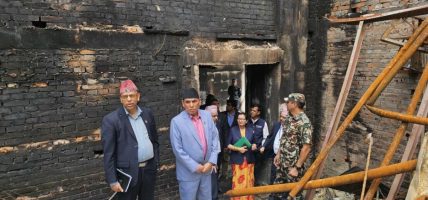 राष्ट्रिय सभाका अध्यक्षद्वारा संसद भवनको अवलोकन
