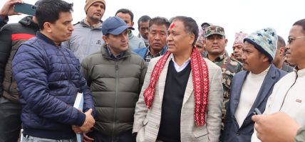 जब्दीघाटमा नयाँ पुल छिट्टै बन्छ : मन्त्री घिसिङ