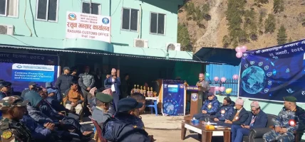 रसुवा भन्सार कार्यालयद्वारा ६ महिनामा एक अर्ब १६ करोड राजस्व संकलन
