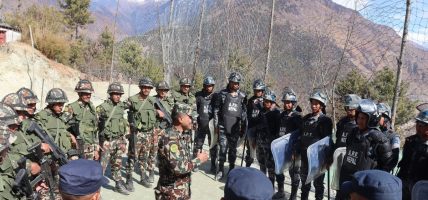 मुगुमा निर्वाचन लक्षित संयुक्त सुरक्षा नमुना अभ्यास प्रदर्शन