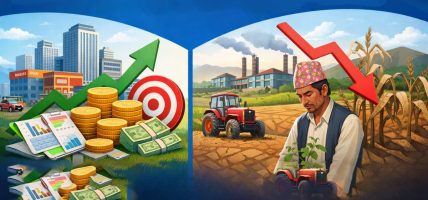 घरजग्गा धितोमा बैंकहरूको ६४ प्रतिशत कर्जा ‘होल्ड’, कृषि र अधिविकर्षमा लगानी घट्यो