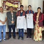 सुभाङ्गि श्रेष्ठ र बब्लु सिवाकोटीलाई उपप्रमुख अधिकारीद्वारा सफलताको शुभकामना