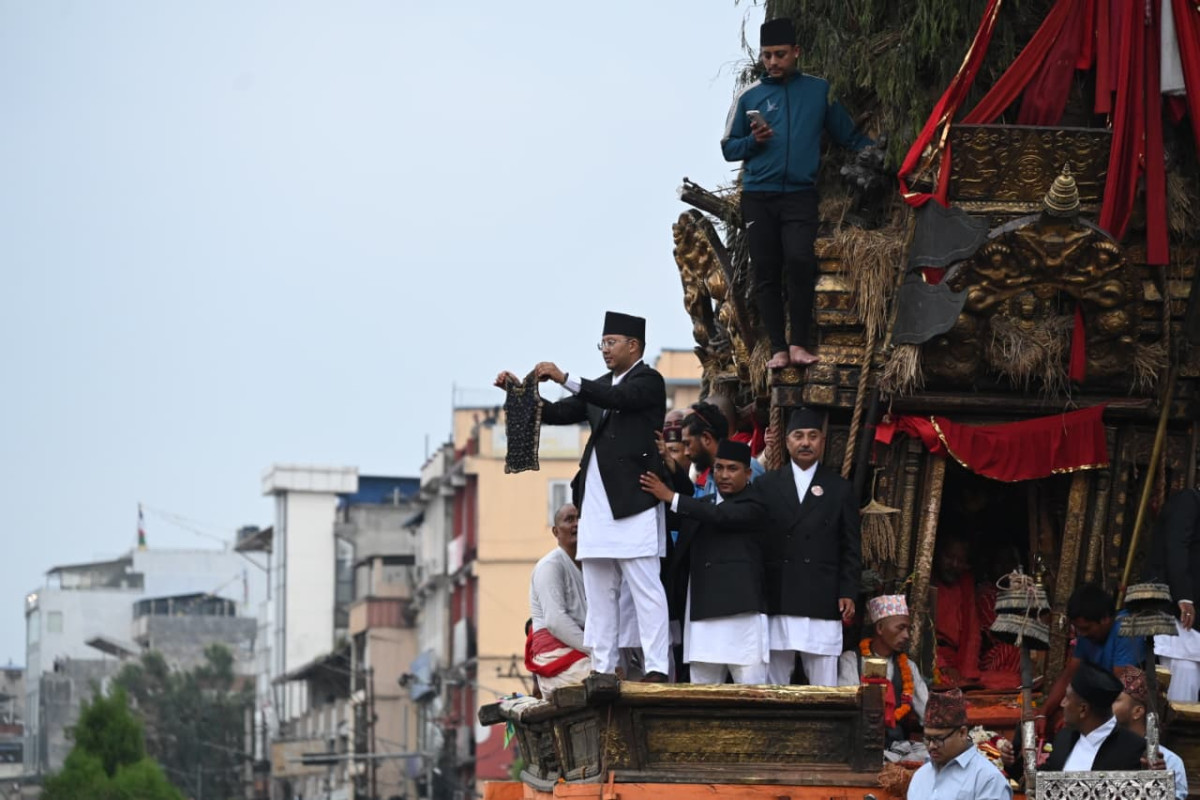 भोटो प्रदर्शनसँगै सकियो यस वर्षको रातो मच्छिन्द्रनाथ जात्रा